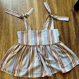 Altar’d State Striped Blouse -M